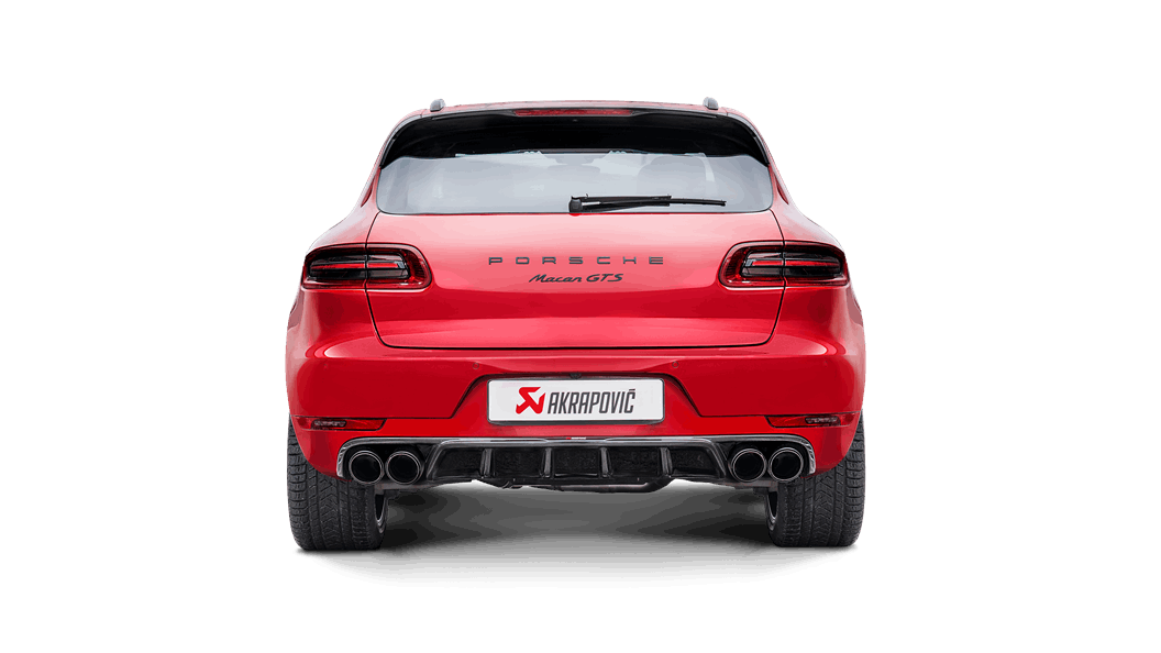 AKRAPOVIC S-PO/TI/7H Evolution Line (Titanium) PORSCHE Macan S (95B) 2014-2018 ECE Type Approval Photo-3