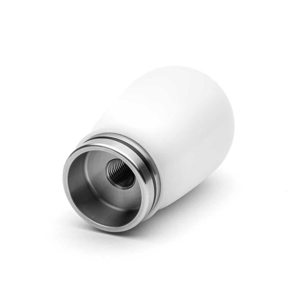 COBB 291370-W Tall Weighted Gear Knob (White) for SUBARU BRZ (ZC6 / ZD8) / TOYOTA GR86 (ZN8) / GT86 (ZN6) / SCION FR-S / FORD Focus ST / RS / Fiesta ST Photo-1
