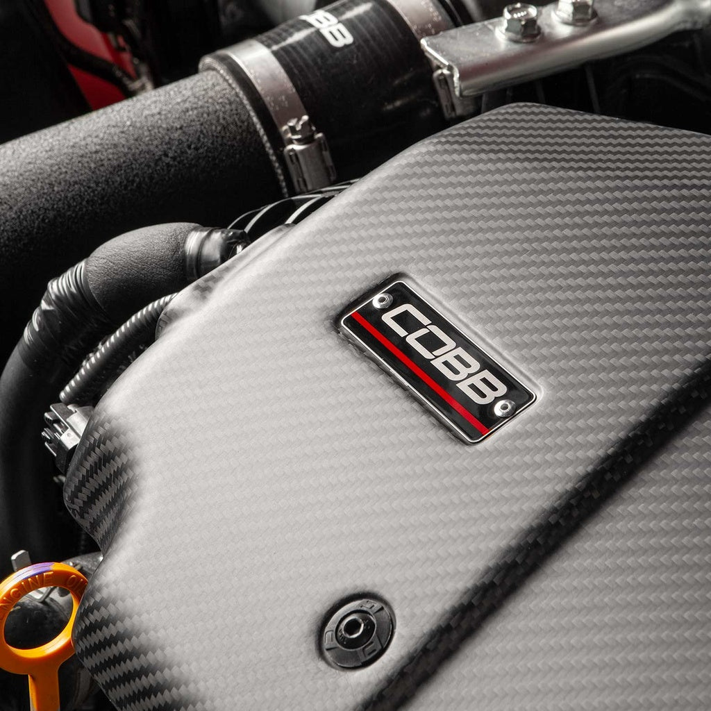 COBB 446610-RMC Engine Cover Redline (Carbon Fiber / Matte) for SUBARU WRX (VB) 2022- Photo-7