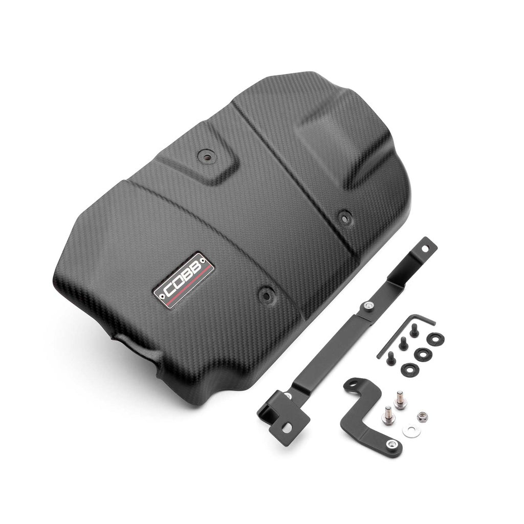 COBB 446610-RMC Engine Cover Redline (Carbon Fiber / Matte) for SUBARU WRX (VB) 2022- Photo-0