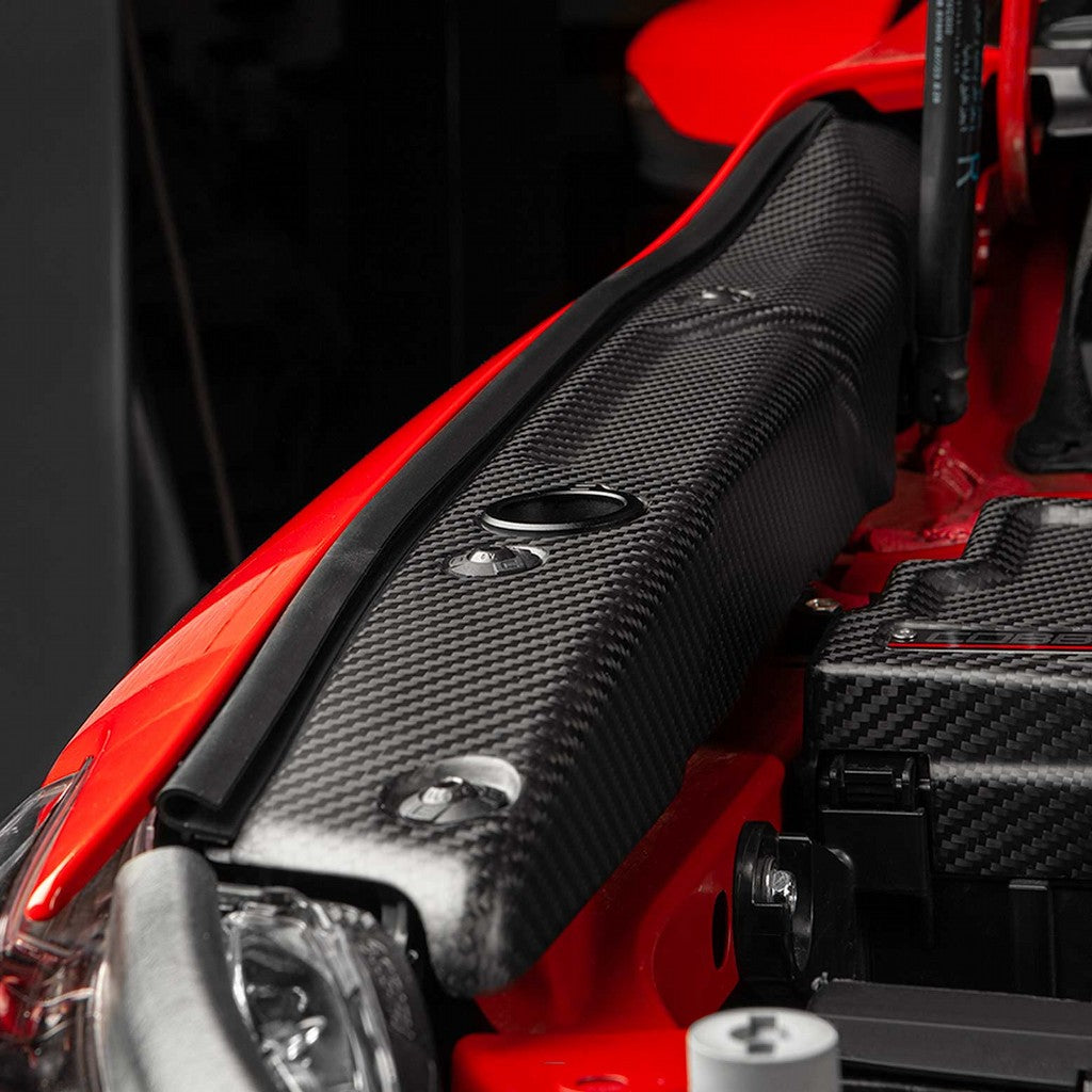 COBB 746170-RMC Fender Shrouds Redline (Carbon Fiber / Matte) for SUBARU WRX (VB) 2022- Photo-7