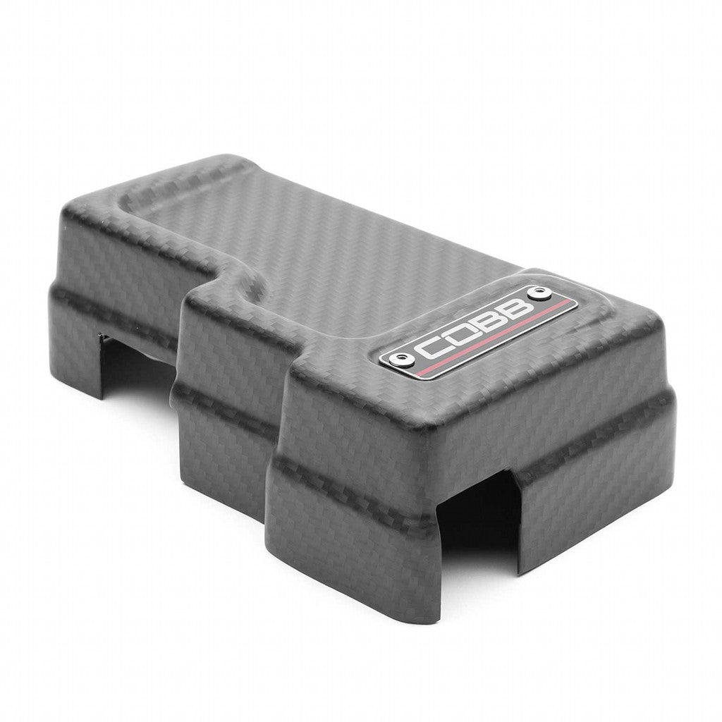COBB 846665-Pass-RMC Fuse Cover Passenger Side Redline (Carbon Fiber / Matte) for SUBARU WRX (VB) 2022- Photo-1
