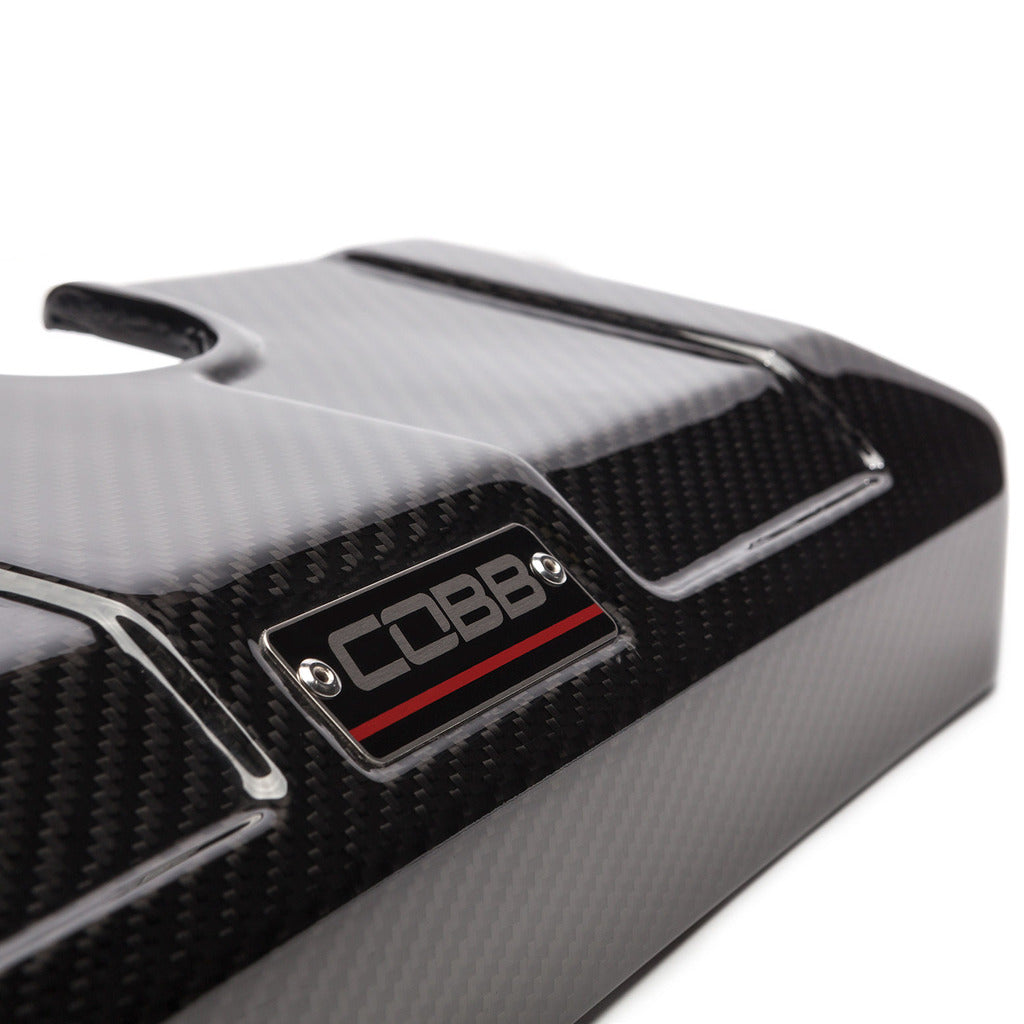 COBB 8F1700 Coolant Cover Redline (Carbon) for FORD F-150 Raptor / F-150 Tremor / F-150 Limited / F-150 EcoBoost 3.5L / F-150 EcoBoost 2.7L Photo-2