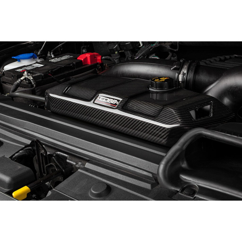 COBB 8F1700 Coolant Cover Redline (Carbon) for FORD F-150 Raptor / F-150 Tremor / F-150 Limited / F-150 EcoBoost 3.5L / F-150 EcoBoost 2.7L Photo-6