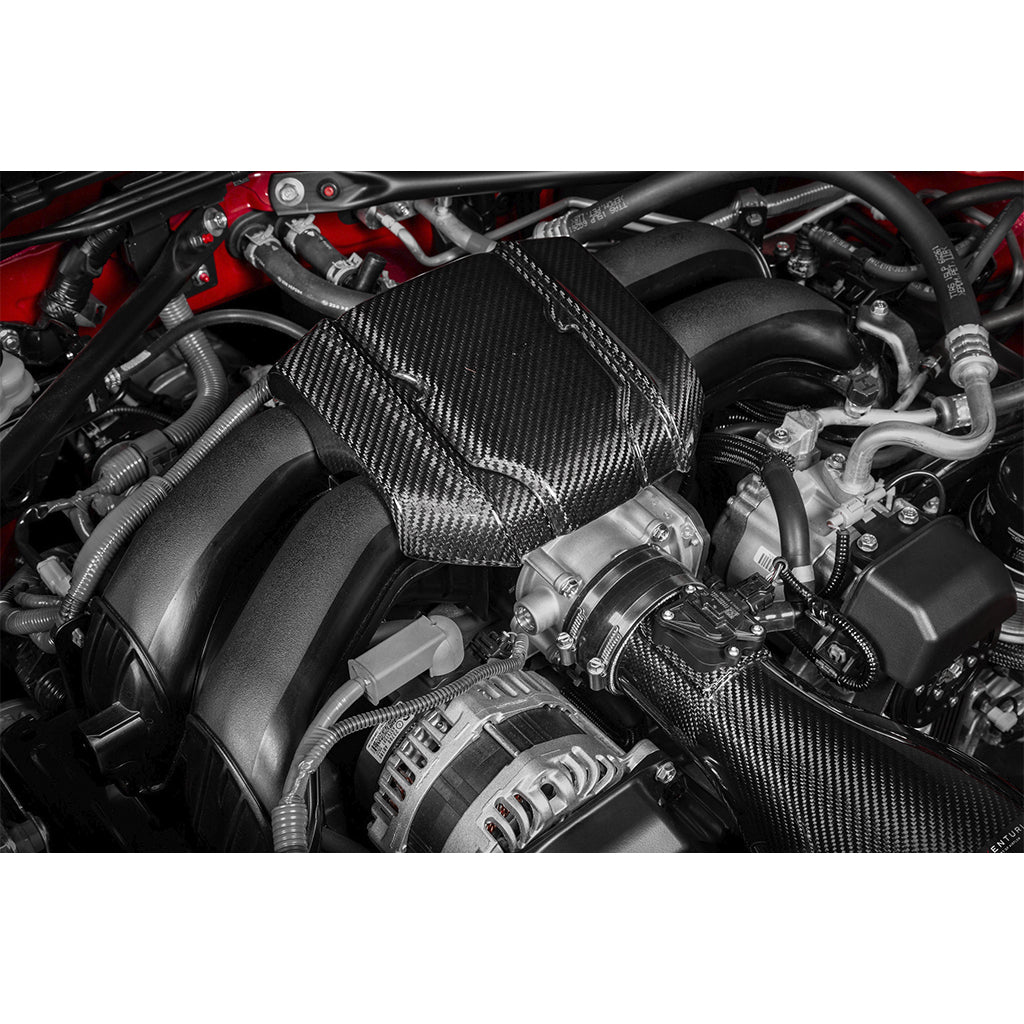 EVENTURI EVE-GR86-CF-ENG Engine Cover (Carbon / Gloss Finish) for TOYOTA GR86 (ZN8) / SUBARU BRZ (ZD8) 2022- Photo-4