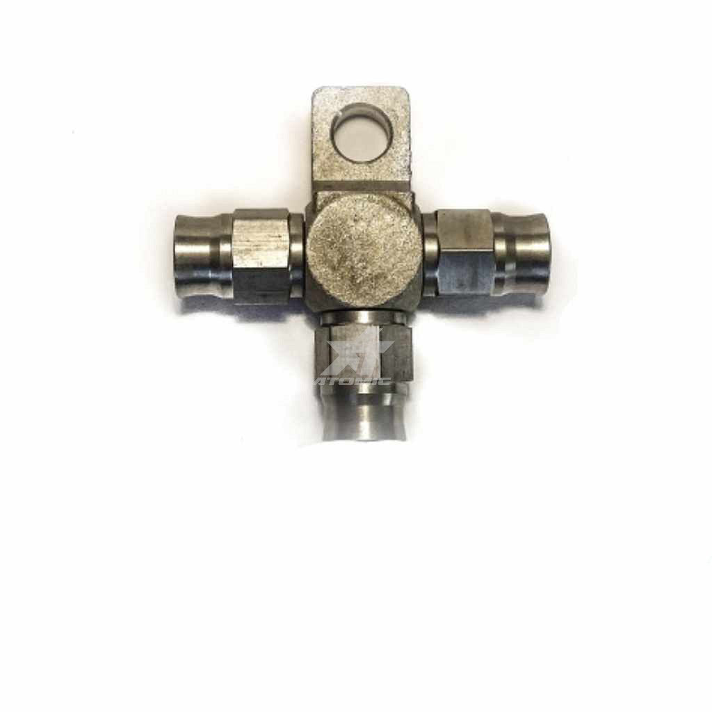 ARD AR5136-03SS Tee Adapter for Steel Tubes with Mount Stainless AN3 Photo-0