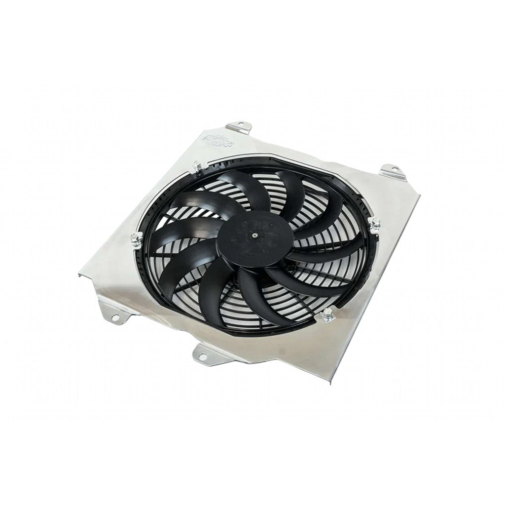 CSF 2858F All-Aluminum Fan Shroud w/12-inch SPAL Fan for HONDA Civic 1992-2000 Photo-1