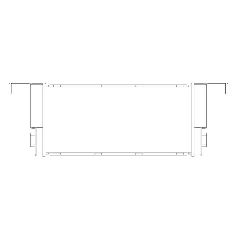 CSF 7060 High Performance Radiator (Center) for PORSCHE 911 Carrera S / 4S / 4GTS / GTS (991) / 718 Cayman GTS (982) / Cayman GTS (981) Photo-1