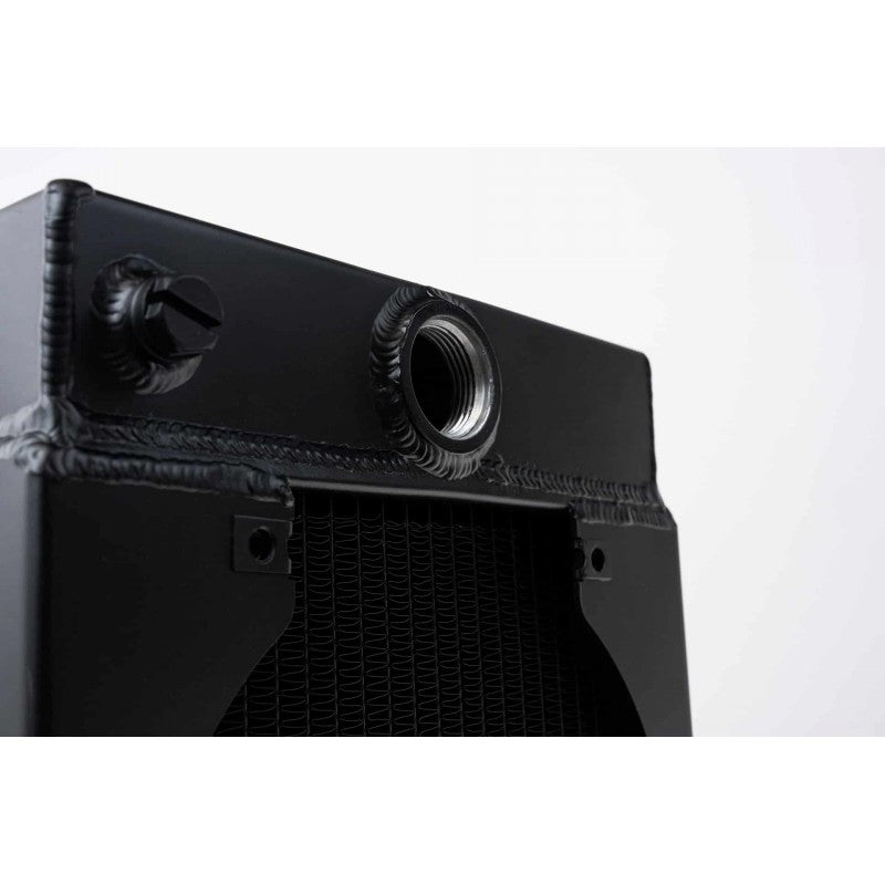 CSF 7065B Cooling Radiator KING COOLER for Drag Race Includes 9-inch SPAL Fan (black) Photo-2