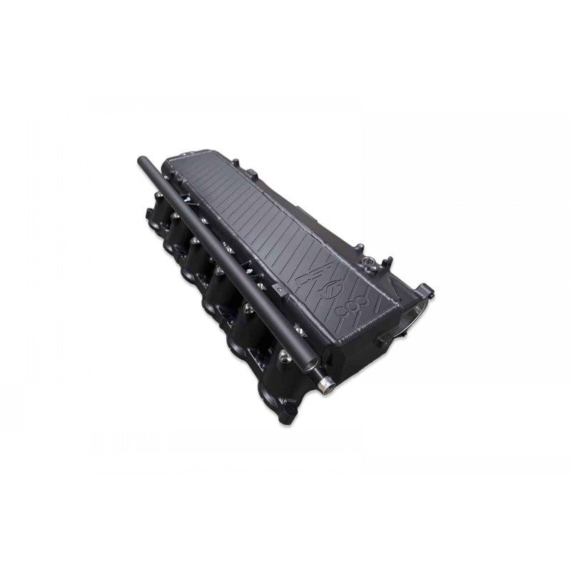CSF 8200B Charge Air Cooler Manifold (black) for TOYOTA GR Supra A90/A91, BMW B58 engine Photo-0