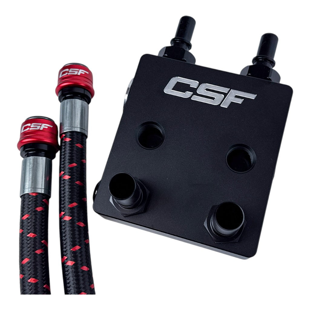 CSF 8350 External Transmission Oil Cooler Kit for FORD Bronco 2.7L EcoBoost 2021+ Photo-3