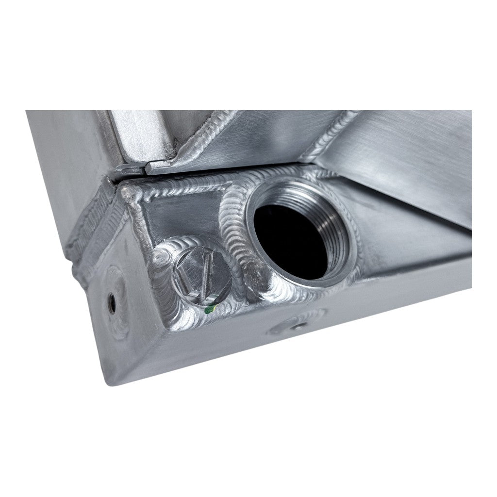 CSF 8374 Motorsport Dual-Pass Radiator with Shroud + 14" SPAL Brushless Fans and Harnesses Photo-7