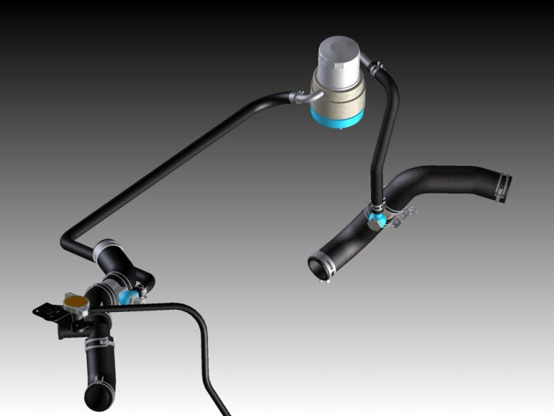 CUSCO 965 012 AN Engine oil cooler for TOYOTA GT86, SUBARU BRZ Photo-1