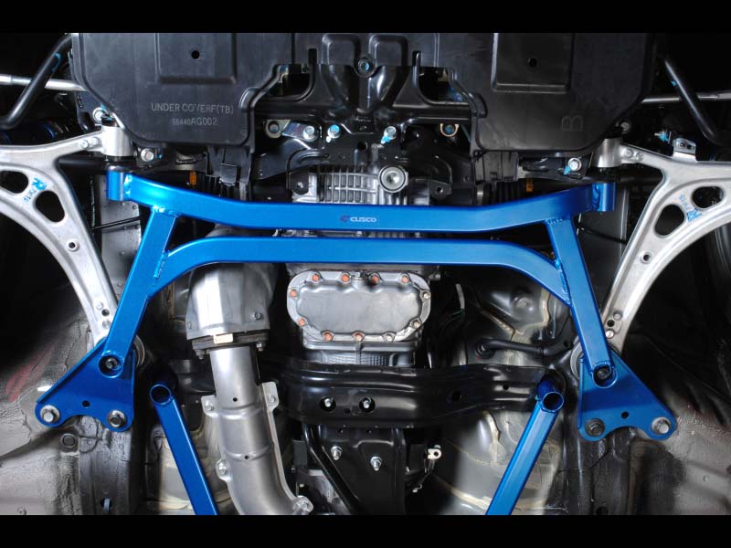 CUSCO 267 477 A Lower arm bar Ver.2 front for NISSAN Cube (Z12/NZ12) Photo-2