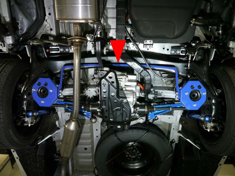 CUSCO 386 311 B16 Rear additional sway bar for HONDA CR-Z (ZF1)/Fit (GE6/GE8) Photo-1