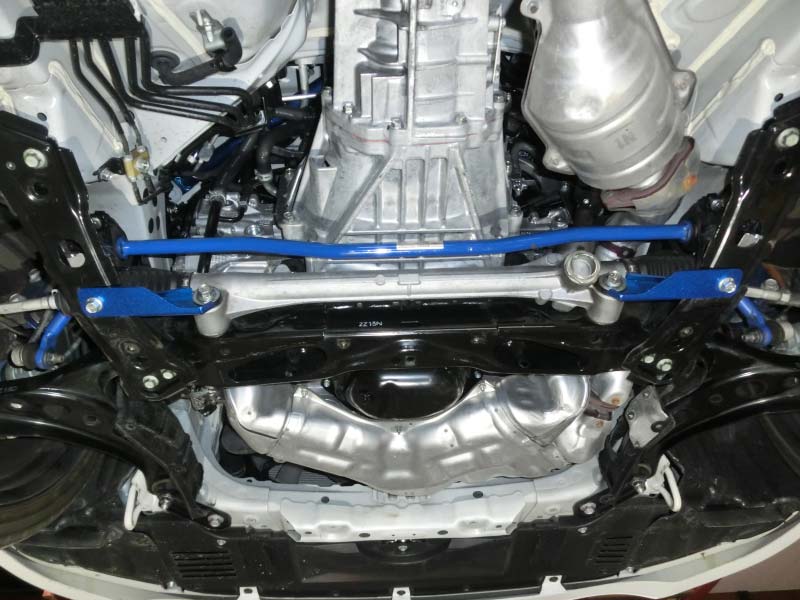 CUSCO 6C1 026 A Steering rack reinforced bracket for TOYOTA GT86/GR 86, SUBARU BRZ Photo-1