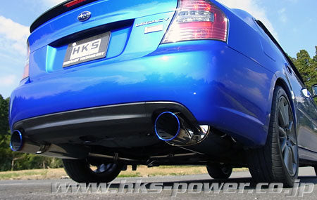 HKS 31029-AF004 Exhaust system Super Turbo Muffler SUBARU LEGACY (CBA-BL5) Photo-1