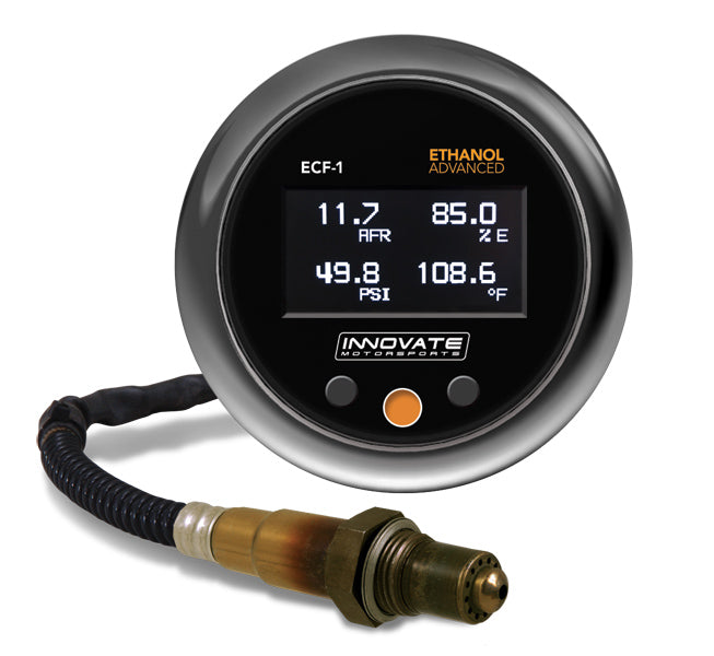 INNOVATE 39030 ECF-1 "FUEL" Ethanol Advanced Complete Gauge Kit Photo-0