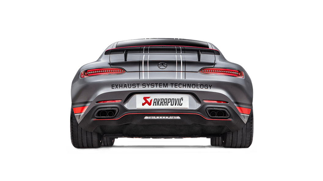 AKRAPOVIC S-ME/TI/1H/1 Evolution Line (Titanium) for MERCEDES-Benz AMG GT/GT S/GT Roadster 2017+ Photo-4