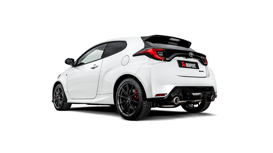 AKRAPOVIC S-TY/T/2 Slip-On Race Line (Titanium) TOYOTA GR YARIS 2020 Photo-2