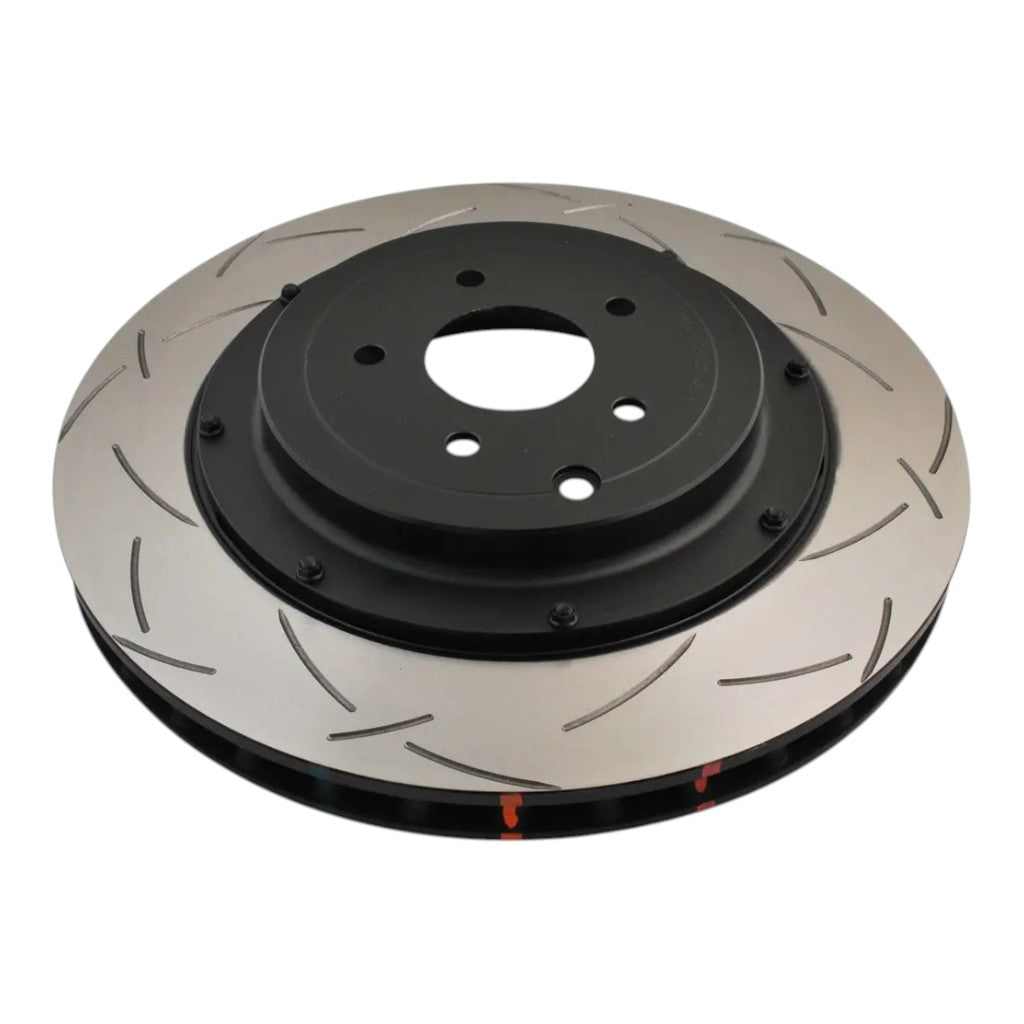 DBA 52321BLKS Rear Slotted Brake Disc 5000 Series T3 for NISSAN GT-R (R35) 2008+ Photo-0