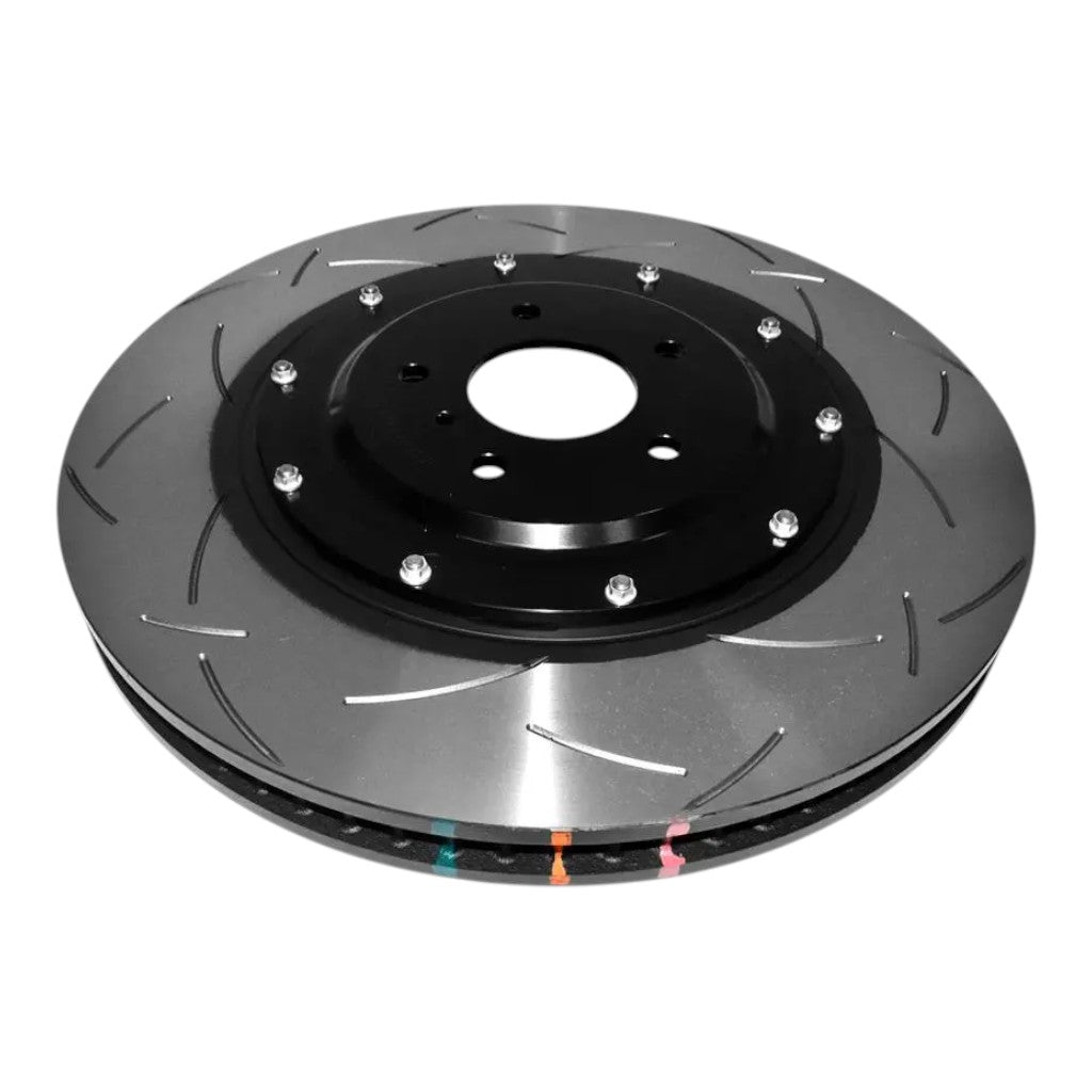 DBA 52379BLKLS Front Left Slotted Brake Disc 5000 Series T3 for NISSAN GT-R (R35) 2012+ Photo-0