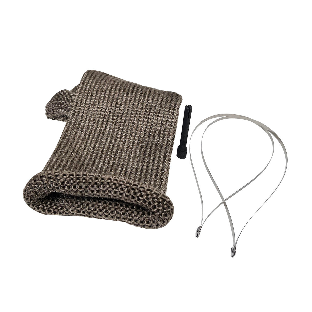 DEI 10049 Titanium Knit Exhaust Sleeve 3" x 12" Photo-0