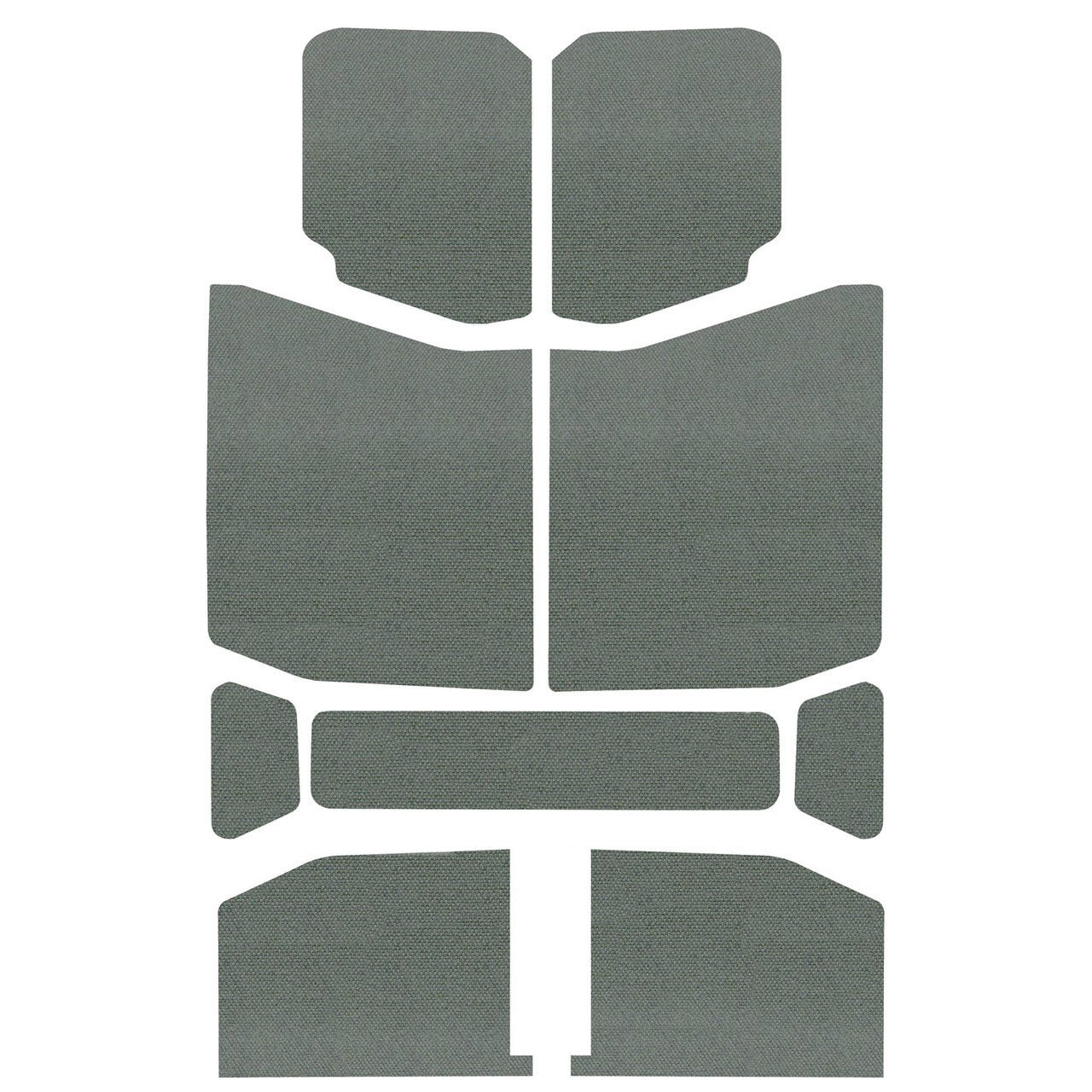 DEI 50169 Gray Original Finish Headliner Only for JEEP Wrangler JL 4-Door Photo-0