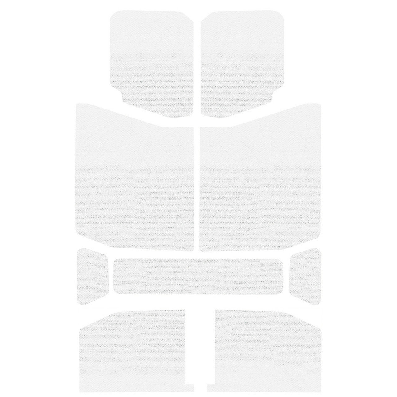 DEI 50170 White Original Finish Headliner Only for JEEP Wrangler JL 4-Door Photo-0