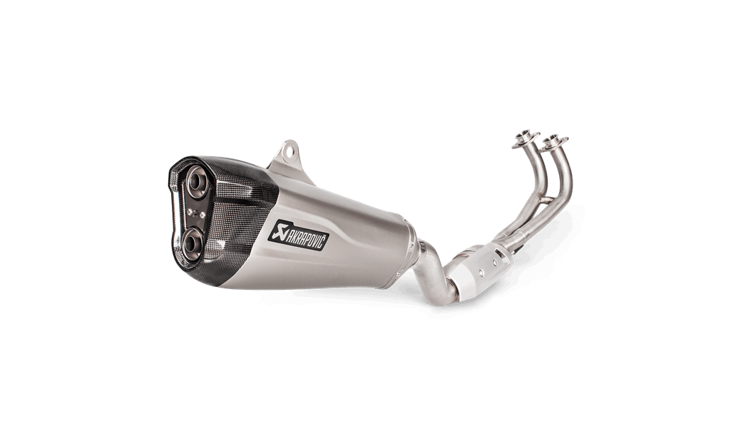 AKRAPOVIC S-Y5R3-HZEMT/1 Racing Line (Titanium) Yamaha TMAX 2018 Photo-1