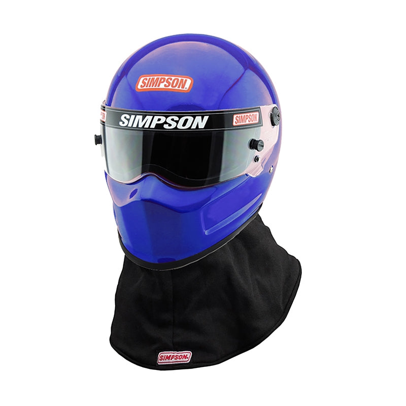 SIMPSON 7220035 DRAG BANDIT Racing helmet, Snell SA2020, blue, size L Photo-0