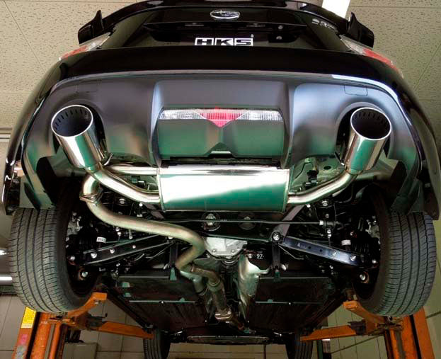 HKS 32018-AT039 Legamax Premium Exhaust For Toyota 86/Subaru BRZ (rear section only) Photo-1