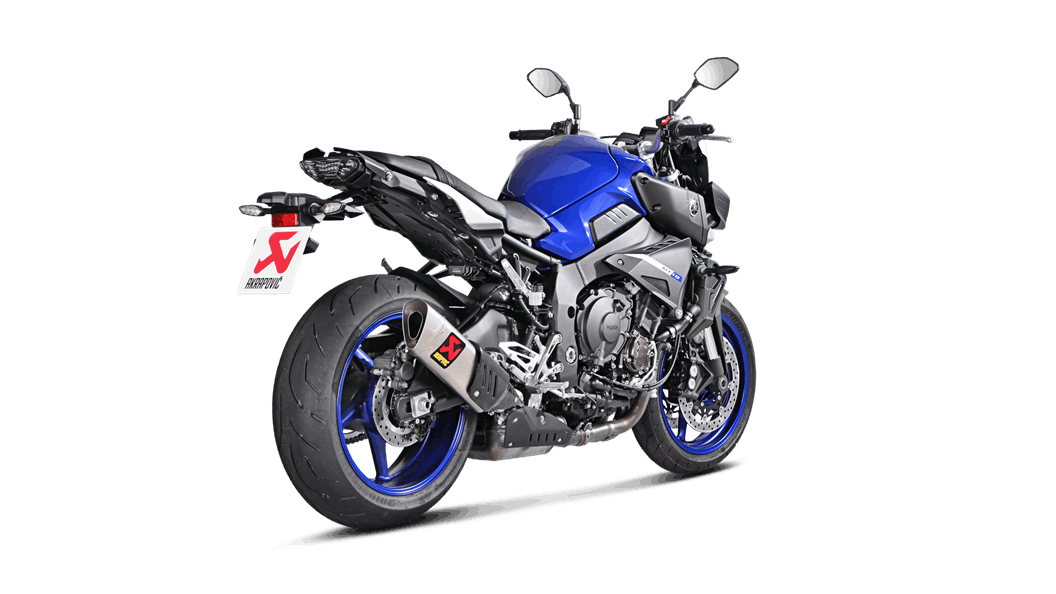 AKRAPOVIC S-Y10SO15-HAPT Slip-On Line (Titanium) Yamaha MT-10/FZ-10 2016 Photo-1