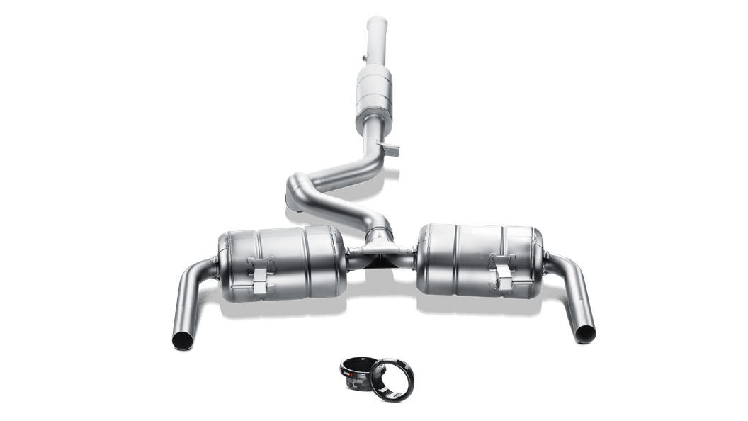 AKRAPOVIC L-RECL3RS/1 RENAULT CLIO III RS 200 2009 Evolution Link pipe set (SS) Photo-1