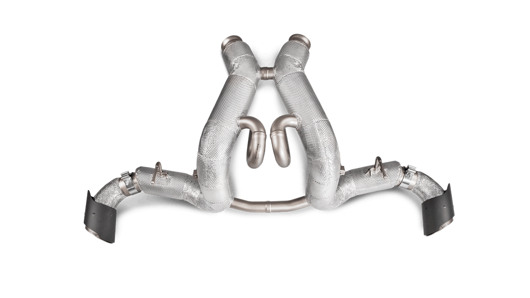 AKRAPOVIC S-MC/TI/3 Slip-On Line (Titanium) MCLAREN 570S/570S SPIDER/570GT 2016-2019 Photo-2