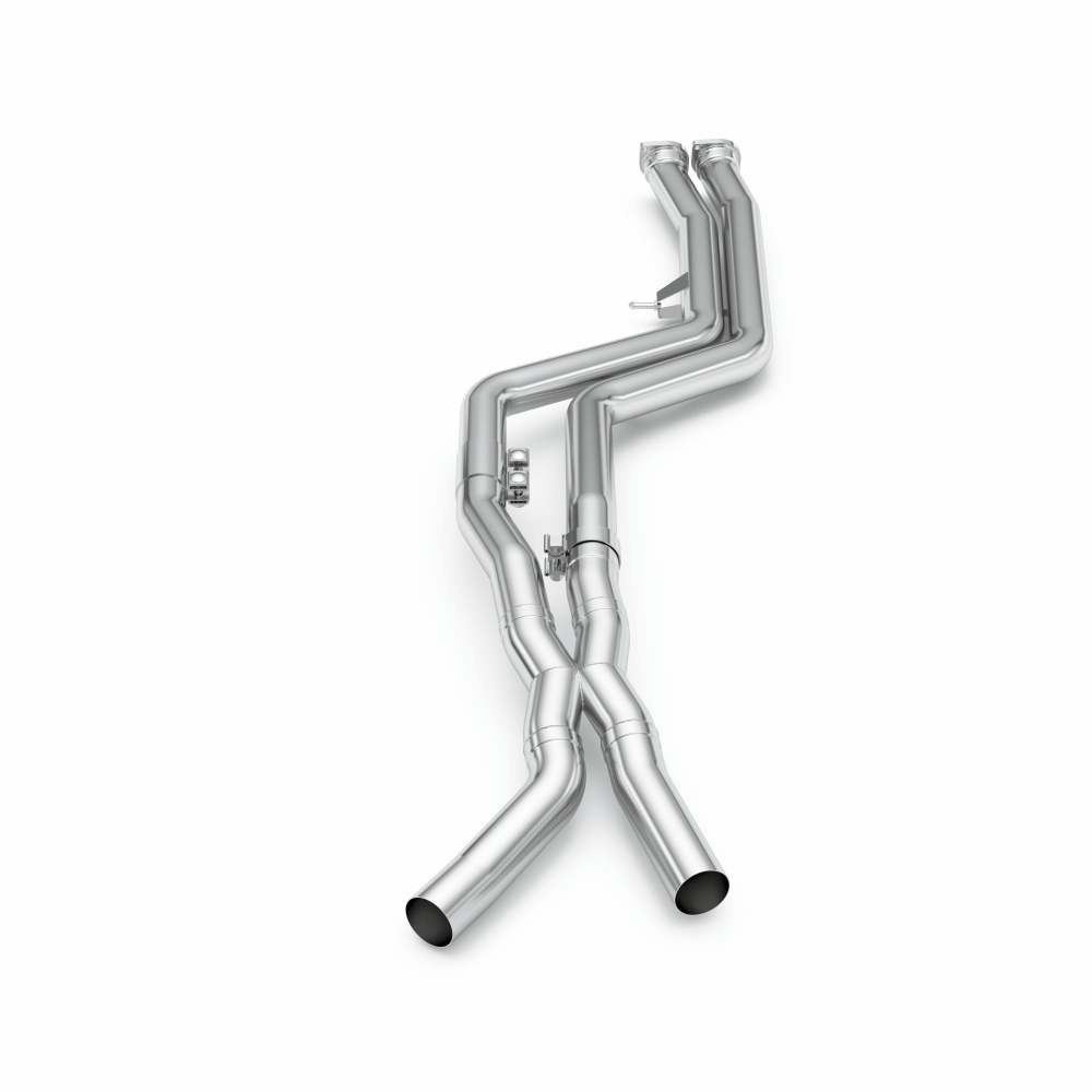 EISENMANN B5462.20000 Non-resonated Center Pipe Race With X-Pipe for BMW 2 (F87) M2 Competition Photo-0