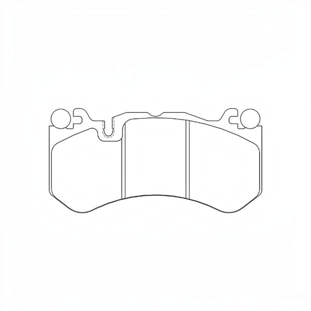 ENDLESS EIP162MX87 Front Brake Pads for MERCEDES-BENZ C-Class C63/C63 S AMG (W204/W205) / E-Class E63/E63 S AMG (W211-W213/S212-S213) Photo-1