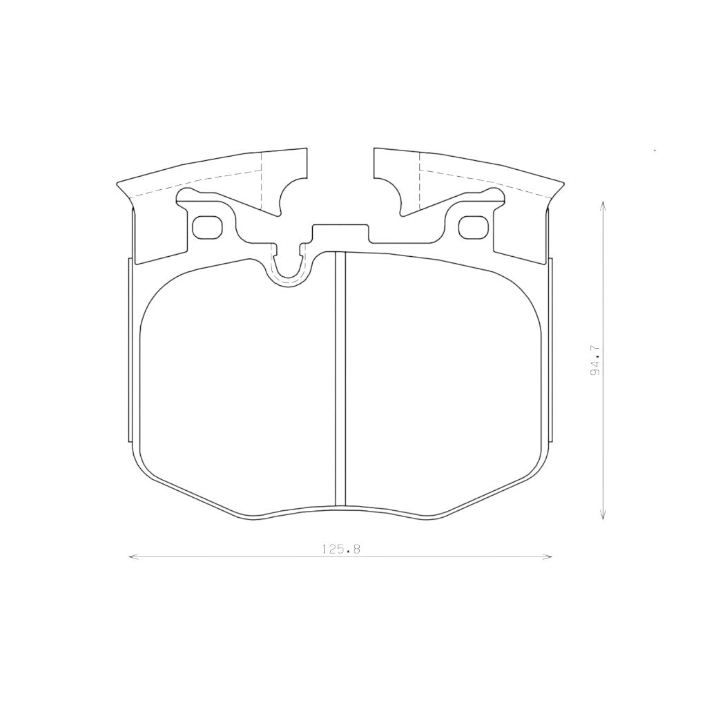 ENDLESS EIP300MX87 Front Brake Pads for BMW G30 / G29 M Sports Brake Photo-1