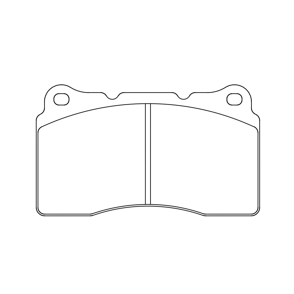 ENDLESS EP357MX72 Front Brake Pads for SUBARU WRX STI (VAB) / MITSUBISHI EVO X / HONDA Civic Type-R (FL5 / FK8) Photo-1