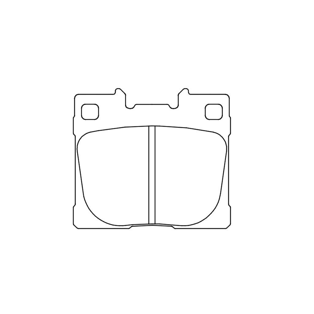 ENDLESS EP559MX72 Rear Brake Pads for TOYOTA GR Yaris GXPA16 RC/RZ (17/18-inch Wheel) Photo-1