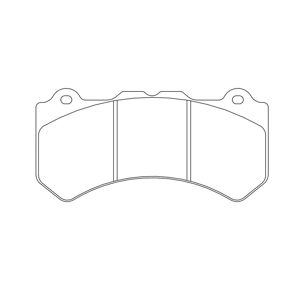ENDLESS RCP117N39S Front Brake Pads for NISSAN GT-R (R35) Photo-0