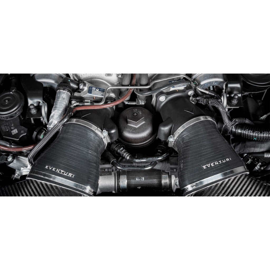 EVENTURI EVE-C8RS6-CFM-INT Intake System Matte Black Carbon for AUDI RS6 / RS7 (C8) Photo-2