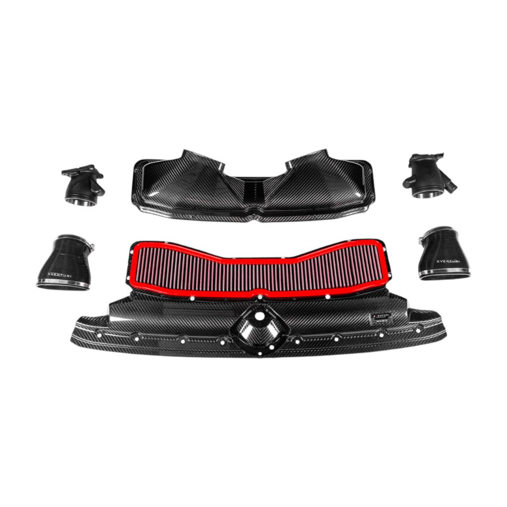 EVENTURI EVE-C8RS6-CFM-INT Intake System (Carbon / Matte Finish) for AUDI RS6 / RS7 (C8) Photo-0