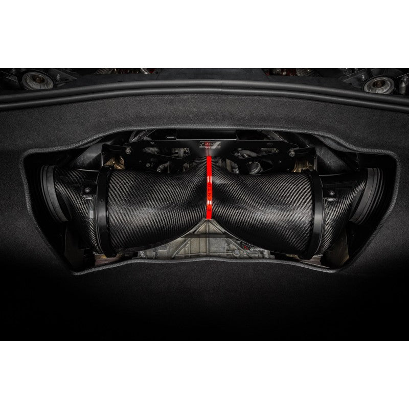 EVENTURI EVE-C8VT-CF-INT Carbon Fiber Intake System With Clear Cover for CHEVROLET Corvette C8 Photo-16