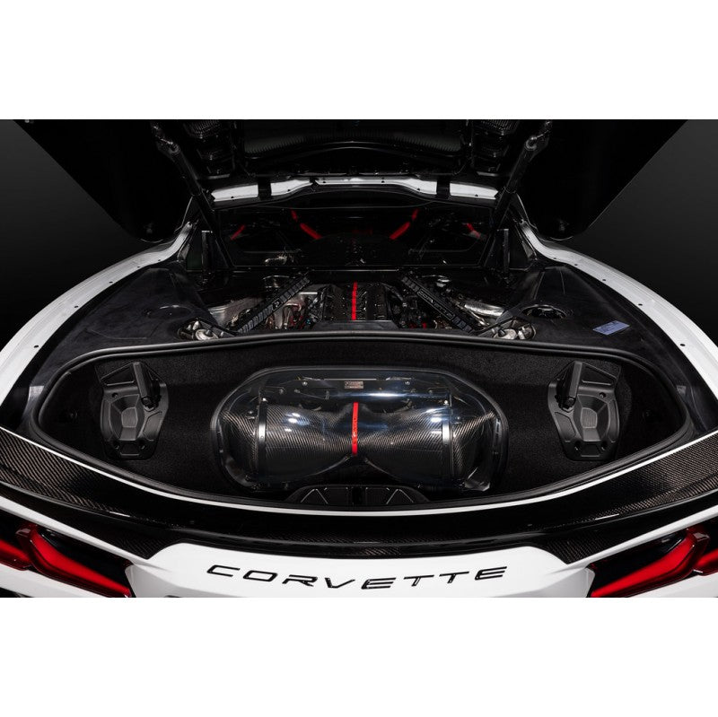 EVENTURI EVE-C8VT-CF-INT Carbon Fiber Intake System With Clear Cover for CHEVROLET Corvette C8 Photo-19