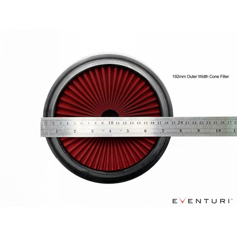 EVENTURI EVE-C8VT-CF-INT Carbon Fiber Intake System With Clear Cover for CHEVROLET Corvette C8 Photo-7