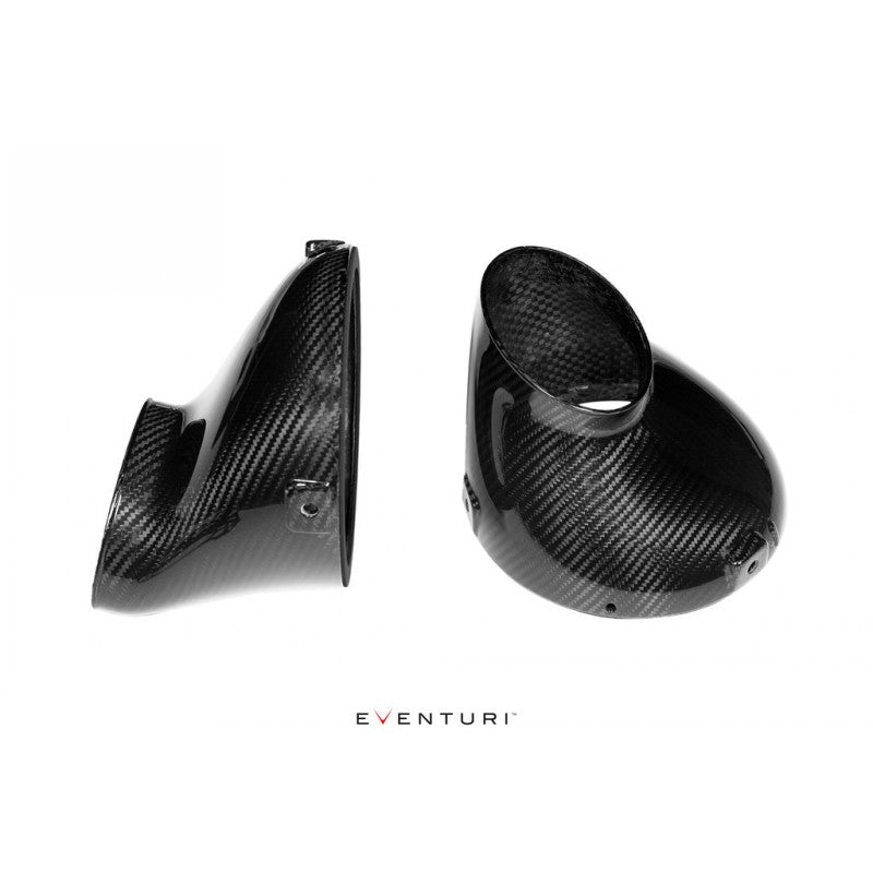 EVENTURI EVE-C8VT-CF-INT Carbon Fiber Intake System With Clear Cover for CHEVROLET Corvette C8 Photo-9