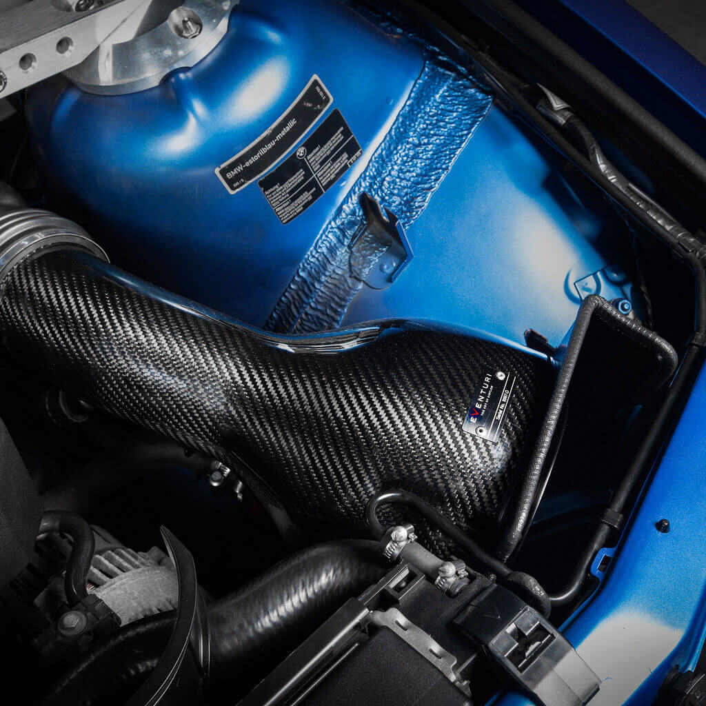 EVENTURI EVE-E36M3-CF-INT Air Intake System (Carbon / Gloss Finish) for BMW M3 (E36) non USA Photo-4