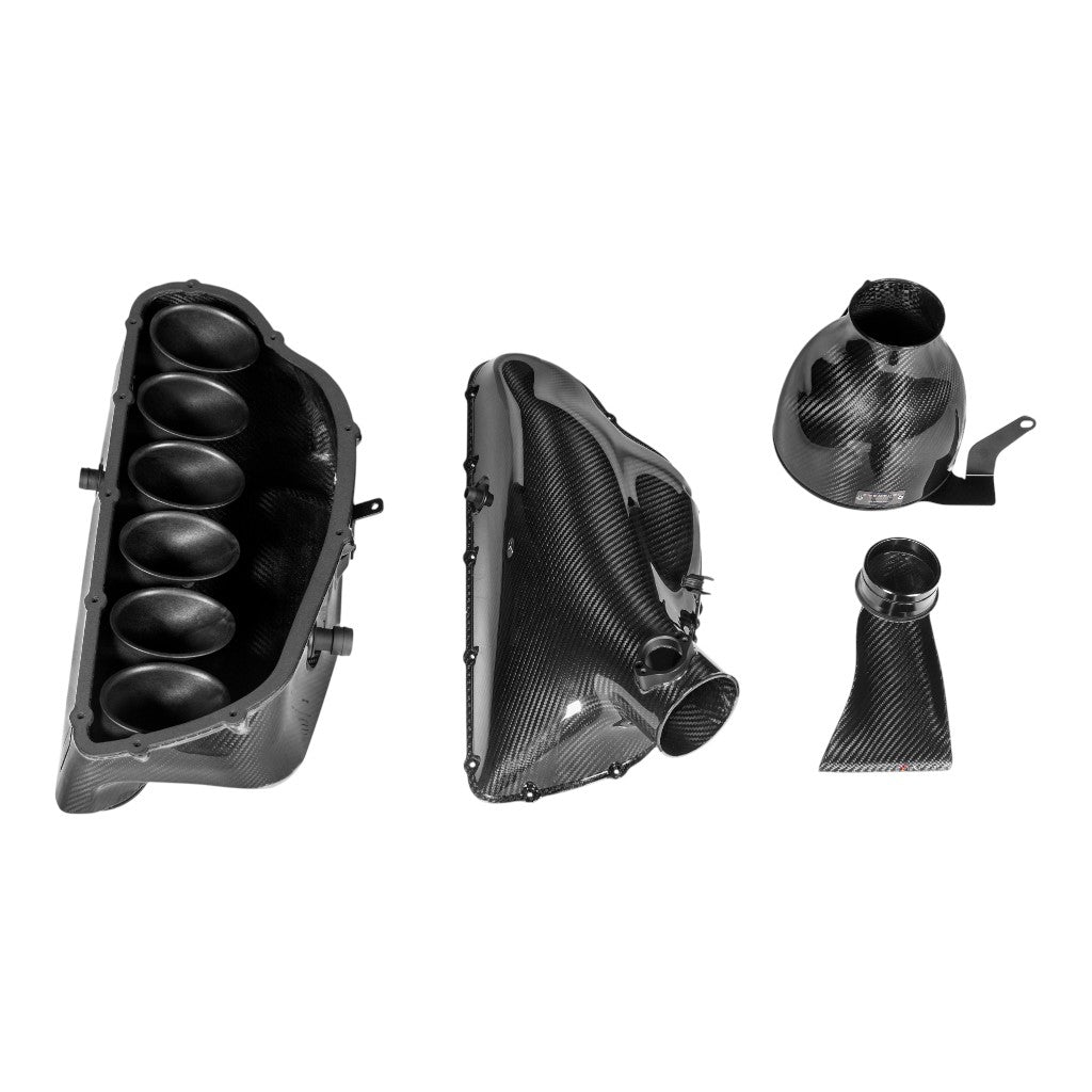 EVENTURI EVE-E46ABX-CF-INT Airbox with Intake (Carbon) for BMW M3 (E46) Photo-1