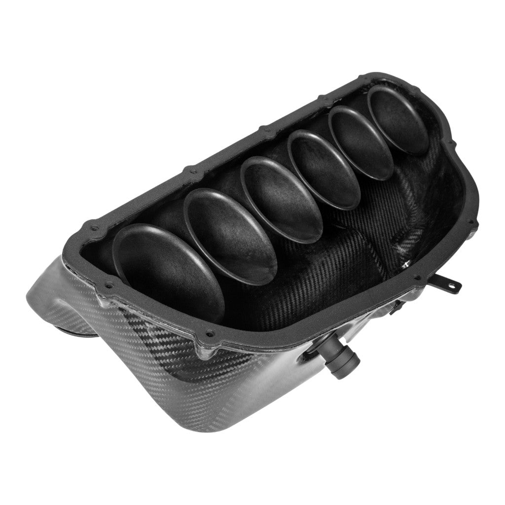 EVENTURI EVE-E46ABX-CF-PLM Airbox without Intake (Carbon) for BMW M3 (E46) Photo-1